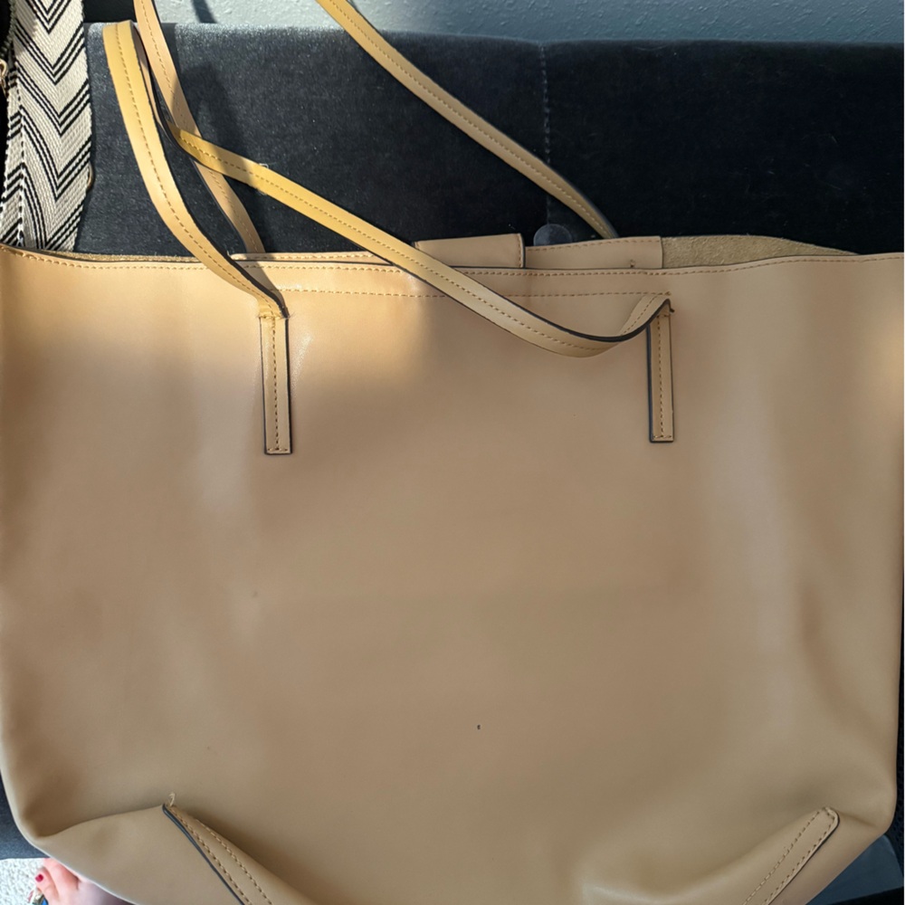 Vince Camuto Tan Tote Bag